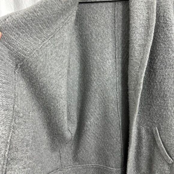 Inhabit Gray Wool Alpaca Blend Cocoon Coat Womens Size S2 Cozy Oversize - Picture 10 of 16